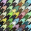 Green Patchwork Houndstooth